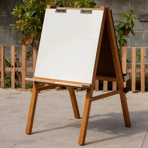 Curious Moonbeam Toys & Games QToys 5 in 1 Wooden Art Easel for Kids - Montessori Creative Play Station QToys 5 in 1 Wooden Art Easel for Kids - Montessori Creative Play Station