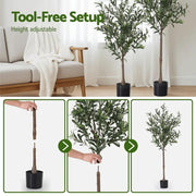 SportZone.co.nz Home & Garden > Artificial Plants > Artificial Trees Artiss 155cm Artificial Olive Tree Faux Trees Indoor Decor Artificial Plants Lifelike Plant Artiss 155cm Artificial Olive Tree Faux Trees Indoor Decor Artificial Plants Lifelike Plant