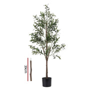 SportZone.co.nz Home & Garden > Artificial Plants > Artificial Trees Artiss 180cm Artificial Olive Tree Faux Trees Indoor Decor Artificial Plants Lifelike Plant 1.8M Artiss 180cm Artificial Olive Tree Faux Trees Indoor Decor Artificial Plants Lifelike Plant 1.8M