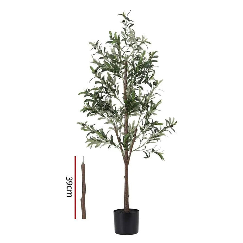 SportZone.co.nz Home & Garden > Artificial Plants > Artificial Trees Artiss 180cm Artificial Olive Tree Faux Trees Indoor Decor Artificial Plants Lifelike Plant 1.8M Artiss 180cm Artificial Olive Tree Faux Trees Indoor Decor Artificial Plants Lifelike Plant 1.8M