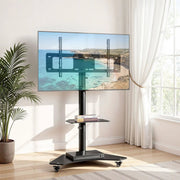 SportZone.co.nz Furniture > Living Room > TV Units Artiss 40-100" TV Stand Mount Bracket Universal Adjustable Height with Wheels Artiss 40-100" TV Stand Mount Bracket Universal Adjustable Height with Wheels