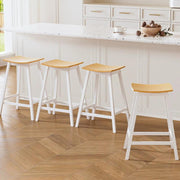 SportZone.co.nz Furniture > Bar Stools & Chairs > Massage Chairs Artiss 4x Bar Stools Wooden Chairs Oak Artiss 4x Bar Stools Wooden Chairs Oak