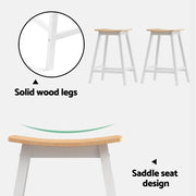 SportZone.co.nz Furniture > Bar Stools & Chairs > Massage Chairs Artiss 4x Bar Stools Wooden Chairs Oak Artiss 4x Bar Stools Wooden Chairs Oak