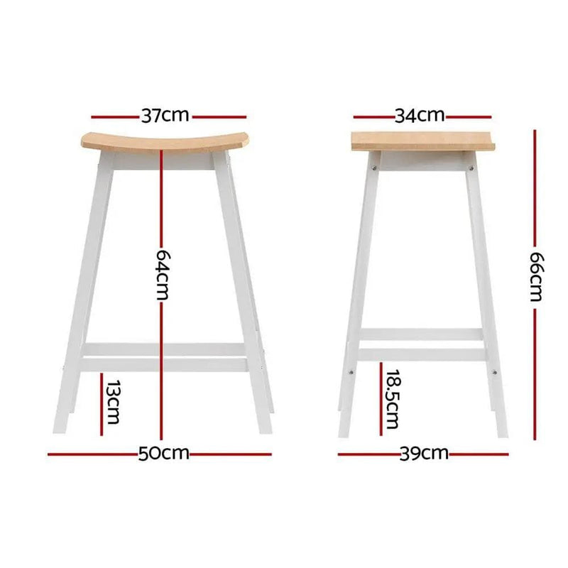 SportZone.co.nz Furniture > Bar Stools & Chairs > Massage Chairs Artiss 4x Bar Stools Wooden Chairs Oak Artiss 4x Bar Stools Wooden Chairs Oak