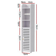 SportZone.co.nz Furniture > Bathroom > Bathroom Cabinets, Cupboards & Storage Artiss Bathroom Cabinet Toilet Roll Holder Tissue Organizer 3 Tier Floor Cabinet Artiss Bathroom Cabinet Toilet Roll Holder Tissue Organizer 3 Tier Floor Cabinet