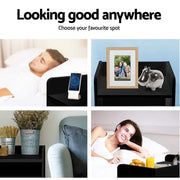 SportZone.co.nz Furniture > Bedroom > Bedside Tables Artiss Bedside Table 1 Drawer with Shelf - FARA Black Artiss Bedside Table 1 Drawer with Shelf - FARA Black