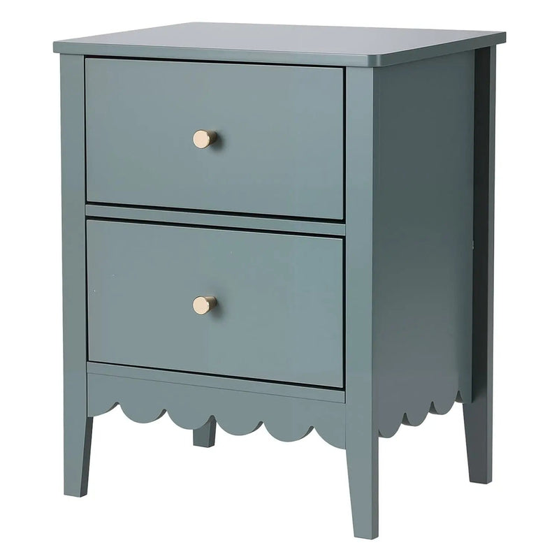 SportZone.co.nz Furniture > Bedroom > Bedside Tables Artiss Bedside Table 2 Drawers Bedroom Storage Nightstand Green Artiss Bedside Table 2 Drawers Bedroom Storage Nightstand Green