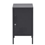 SportZone.co.nz Furniture > Bedroom > Bedside Tables Artiss Bedside Table Metal Cabinet - Black Artiss Bedside Table Metal Cabinet - Black