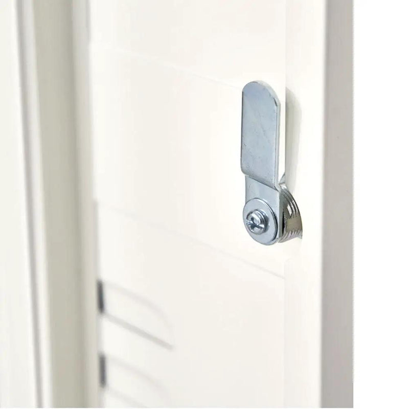 SportZone.co.nz Furniture > Bedroom > Bedside Tables Artiss Bedside Table Metal Cabinet - White Artiss Bedside Table Metal Cabinet - White