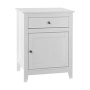 SportZone.co.nz Furniture > Living Room > Bookcases & Shelves Artiss Bedside Tables Side Table Drawers Nightstand White Artiss Bedside Tables Side Table Drawers Nightstand White