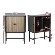 SportZone.co.nz Furniture > Dining > Buffets & Sideboards Artiss Buffet Sideboard Cupboard Cabinet Sliding Doors Pantry Storage BORIS Artiss Buffet Sideboard Cupboard Cabinet Sliding Doors Pantry Storage BORIS