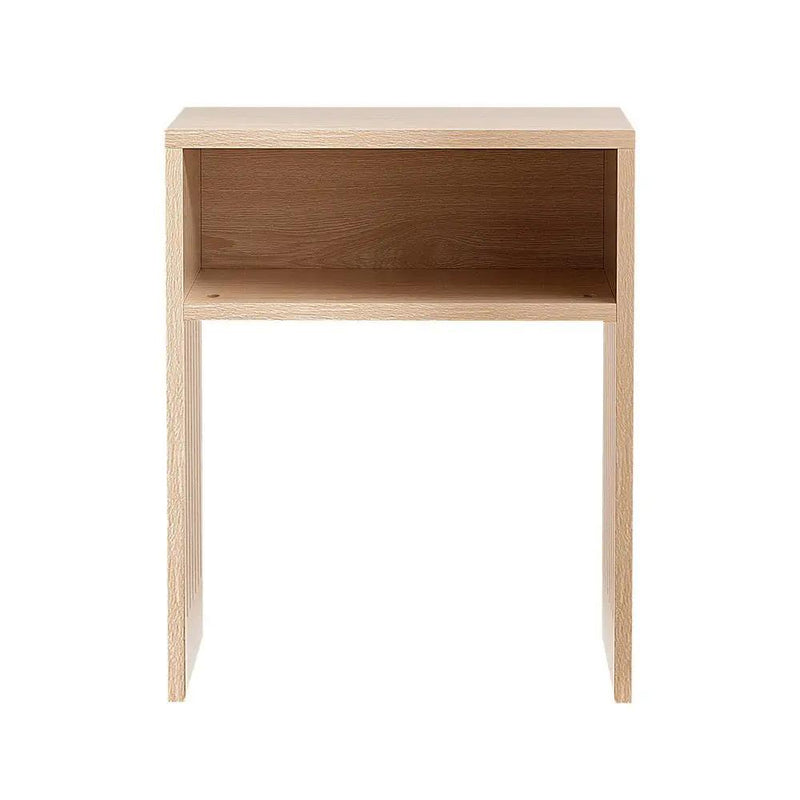 SportZone.co.nz Furniture > Living Room > Coffee Tables Artiss Coffee Table Storage Shelf Fluted Side Pine Artiss Coffee Table Storage Shelf Fluted Side Pine