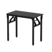 SportZone.co.nz Furniture > Office > Desks Artiss Computer Desk Foldable Balck 80CM Artiss Computer Desk Foldable Balck 80CM