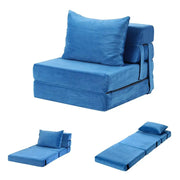 SportZone.co.nz Furniture > Sofas > Sofas & Sofa Beds Artiss Convertible Folding Sofa Bed Armless Lounger Foam Floor Sofas Futons Couches Artiss Convertible Folding Sofa Bed Armless Lounger Foam Floor Sofas Futons Couches