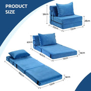 SportZone.co.nz Furniture > Sofas > Sofas & Sofa Beds Artiss Convertible Folding Sofa Bed Armless Lounger Foam Floor Sofas Futons Couches Artiss Convertible Folding Sofa Bed Armless Lounger Foam Floor Sofas Futons Couches