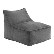 SportZone.co.nz Furniture > Sofas > Sofa Accessories Artiss Corduroy Bean Bag Chair Cover Grey | Soft Washable Lazy Sofa Cover Artiss Corduroy Bean Bag Chair Cover Grey | Soft Washable Lazy Sofa Cover