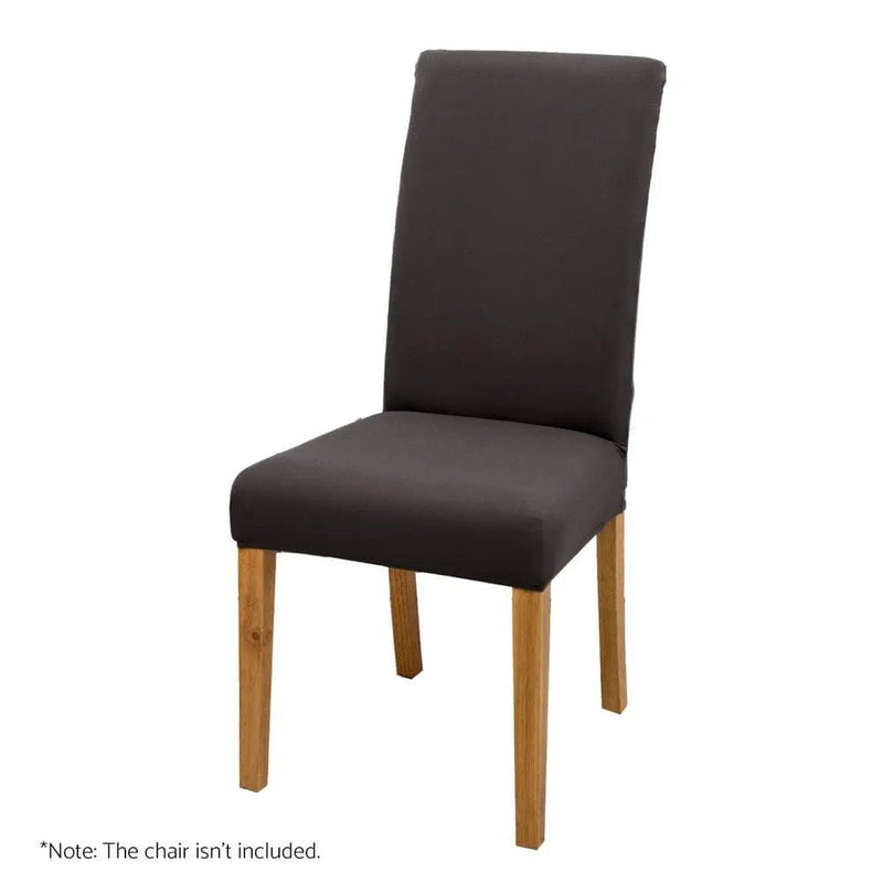 SportZone.co.nz Furniture > Dining > Dining Set Artiss Dining Chair Covers 6x Slipcovers Spandex Stretch Banquet Party Dark Grey Artiss Dining Chair Covers 6x Slipcovers Spandex Stretch Banquet Party Dark Grey