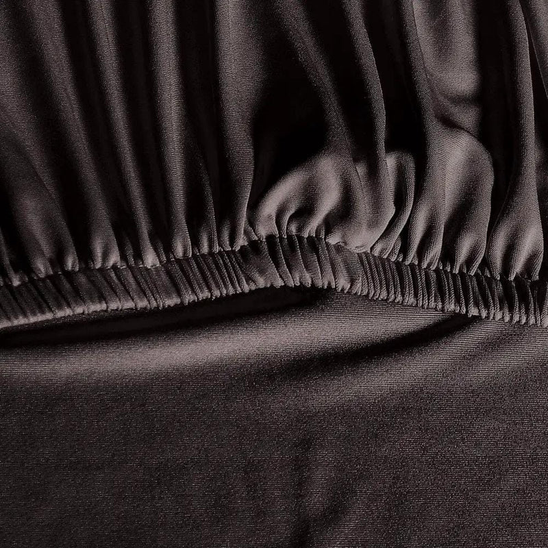 SportZone.co.nz Furniture > Dining > Dining Set Artiss Dining Chair Covers 6x Slipcovers Spandex Stretch Banquet Party Dark Grey Artiss Dining Chair Covers 6x Slipcovers Spandex Stretch Banquet Party Dark Grey