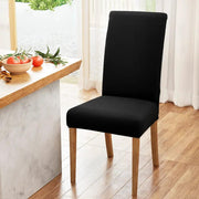 SportZone.co.nz Furniture > Dining > Dining Set Artiss Dining Chair Covers 6x Slipcovers Spandex Stretch Banquet Wedding Black Artiss Dining Chair Covers 6x Slipcovers Spandex Stretch Banquet Wedding Black