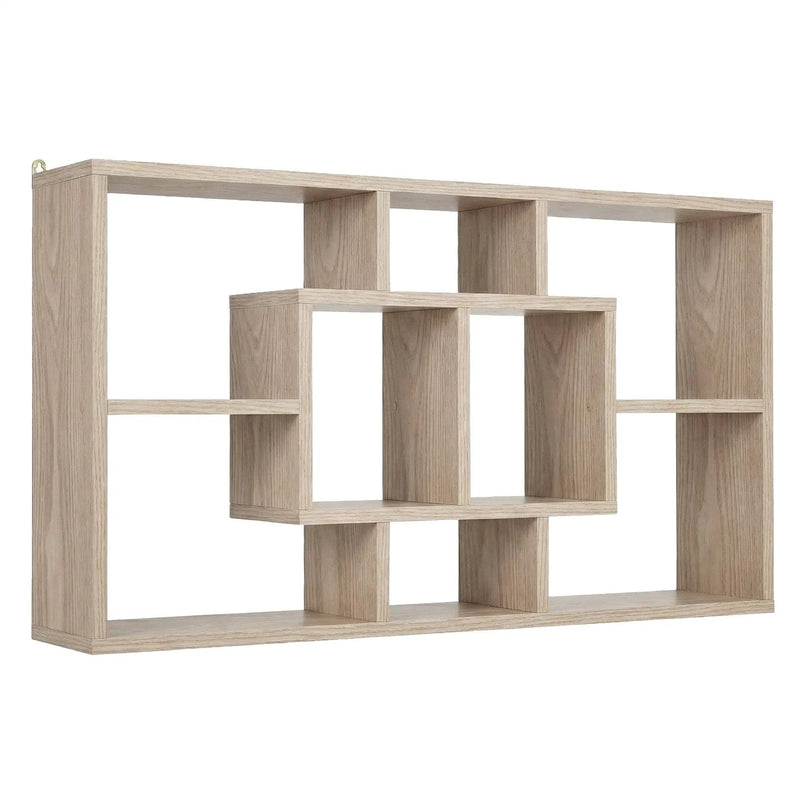 SportZone.co.nz Furniture > Living Room > Bookcases & Shelves Artiss Floating Wall Shelves Bookshelf Wood Artiss Floating Wall Shelves Bookshelf Wood