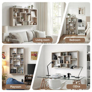 SportZone.co.nz Furniture > Living Room > Bookcases & Shelves Artiss Floating Wall Shelves Bookshelf Wood Artiss Floating Wall Shelves Bookshelf Wood