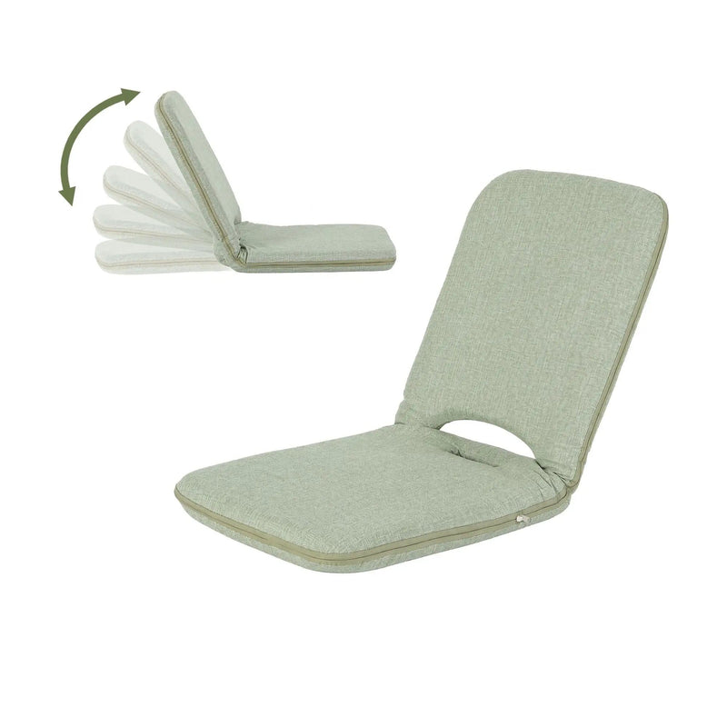 SportZone.co.nz Furniture > Bar Stools & Chairs > Arm Chairs & Recliners Artiss Floor Chair 5 Position Adjustable Green Lazy Sofa for Living Room Bedroom Artiss Floor Chair 5 Position Adjustable Green Lazy Sofa for Living Room Bedroom