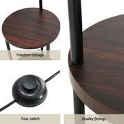 SportZone.co.nz Home & Garden > Lighting > Floor Lamps Artiss Floor Lamp 2 Tier Shelf Storage LED Light Stand Home Room Adjustable Head Artiss Floor Lamp 2 Tier Shelf Storage LED Light Stand Home Room Adjustable Head