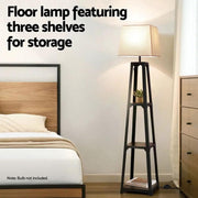SportZone.co.nz Home & Garden > Lighting > Floor Lamps Artiss Floor Lamp 3 Tier Shelf Storage LED Light Stand Home Room Vintage White Artiss Floor Lamp 3 Tier Shelf Storage LED Light Stand Home Room Vintage White