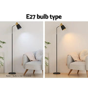SportZone.co.nz Furniture > Living Room Artiss Floor Lamp LED Light Stand Modern Home Living Room Office Reading Black Artiss Floor Lamp LED Light Stand Modern Home Living Room Office Reading Black