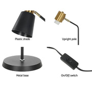 SportZone.co.nz Furniture > Living Room Artiss Floor Lamp LED Light Stand Modern Home Living Room Office Reading Black Artiss Floor Lamp LED Light Stand Modern Home Living Room Office Reading Black