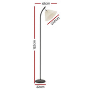 SportZone.co.nz Furniture > Living Room Artiss Floor Lamp LED Light Stand Modern Home Living Room Office Reading White Artiss Floor Lamp LED Light Stand Modern Home Living Room Office Reading White