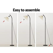 SportZone.co.nz Furniture > Living Room Artiss Floor Lamp LED Light Stand Modern Home Living Room Office Reading White Artiss Floor Lamp LED Light Stand Modern Home Living Room Office Reading White