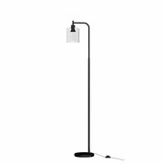 SportZone.co.nz Home & Garden > Lighting > Floor Lamps Artiss Floor Lamp Light Stand Modern Home Living Room Office Reading Glass Shade Black Artiss Floor Lamp Light Stand Modern Home Living Room Office Reading Glass Shade Black