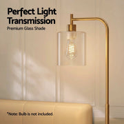 SportZone.co.nz Home & Garden > Lighting > Floor Lamps Artiss Floor Lamp Modern Industrial Standing Light with Clear Glass Shade, GoldMetal Tall Lamp for Living Room, Bedroom & Office, Anti-Tipping Weighted Base & Foot Switch (Bulb Not Included) Artiss Floor Lamp Modern Industrial Standing Light with Clear Glass Shade, GoldMetal Tall Lamp for Living Room, Bedroom & Office, Anti-Tipping Weighted Base & Foot Switch (Bulb Not Included)