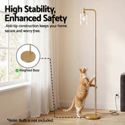 SportZone.co.nz Home & Garden > Lighting > Floor Lamps Artiss Floor Lamp Modern Industrial Standing Light with Clear Glass Shade, GoldMetal Tall Lamp for Living Room, Bedroom & Office, Anti-Tipping Weighted Base & Foot Switch (Bulb Not Included) Artiss Floor Lamp Modern Industrial Standing Light with Clear Glass Shade, GoldMetal Tall Lamp for Living Room, Bedroom & Office, Anti-Tipping Weighted Base & Foot Switch (Bulb Not Included)