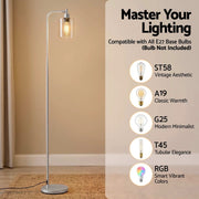 SportZone.co.nz Home & Garden > Lighting > Floor Lamps Artiss Floor Lamp Modern Industrial Standing Light with Clear Glass Shade, Silver Metal Tall Lamp for Living Room, Bedroom & Office, Anti-Tipping Weighted Base & Foot Switch (Bulb Not Included) Artiss Floor Lamp Modern Industrial Standing Light with Clear Glass Shade, Silver Metal Tall Lamp for Living Room, Bedroom & Office, Anti-Tipping Weighted Base & Foot Switch (Bulb Not Included)