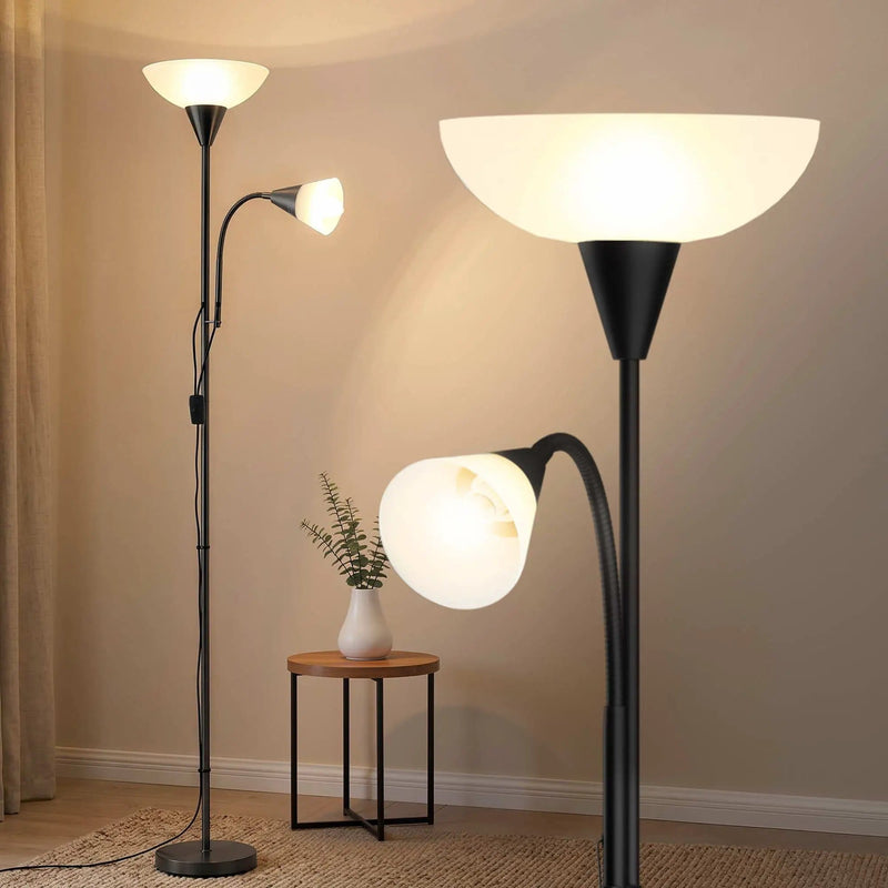 SportZone.co.nz Home & Garden > Lighting > Floor Lamps Artiss Floor Lamp Mother and Child Modern Home Living Room Office Reading Black Artiss Floor Lamp Mother and Child Modern Home Living Room Office Reading Black