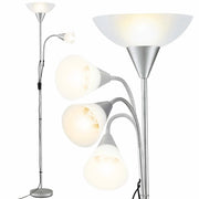 SportZone.co.nz Home & Garden > Lighting > Floor Lamps Artiss Floor Lamp Mother and Child Modern Home Living Room Office Reading Silver Artiss Floor Lamp Mother and Child Modern Home Living Room Office Reading Silver