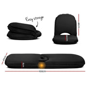 SportZone.co.nz Furniture > Bar Stools & Chairs > Massage Chairs Artiss Floor Lounge Sofa Camping Chair Black Artiss Floor Lounge Sofa Camping Chair Black