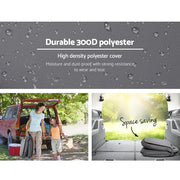 Artiss Floor Lounge Sofa Camping Chair Grey by SportZone.co.nz