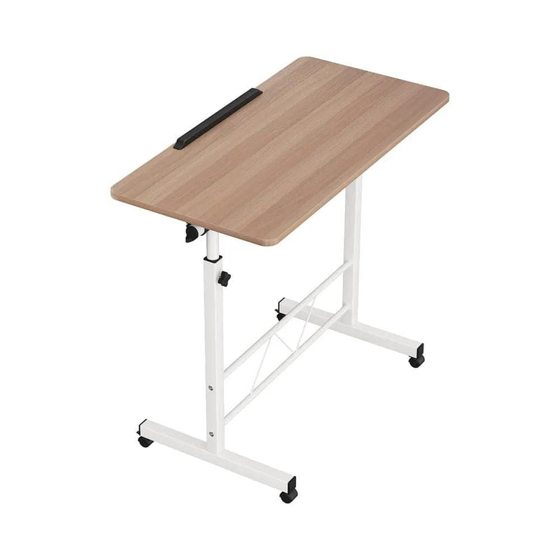 SportZone.co.nz Furniture > Office > Desks Artiss Laptop Desk Table Adjustable 80CM Light Wood Artiss Laptop Desk Table Adjustable 80CM Light Wood