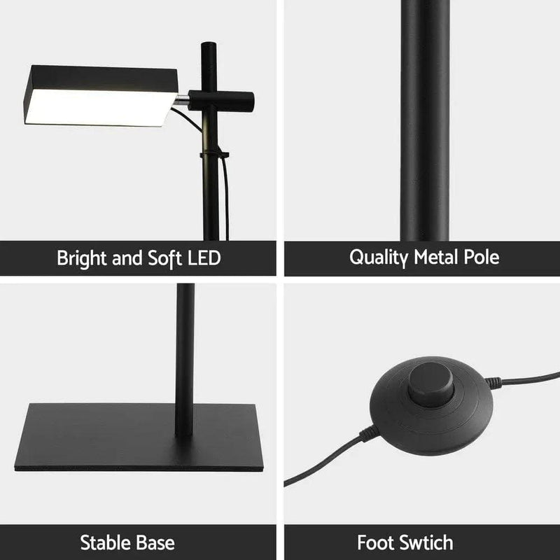 SportZone.co.nz Home & Garden > Lighting > Floor Lamps Artiss LED Floor Lamp, Modern Reading Lamp 360～ Rotating Adjustable Light Head,12W Standing Lamp for Living Room, Bedroom Office Artiss LED Floor Lamp, Modern Reading Lamp 360～ Rotating Adjustable Light Head,12W Standing Lamp for Living Room, Bedroom Office