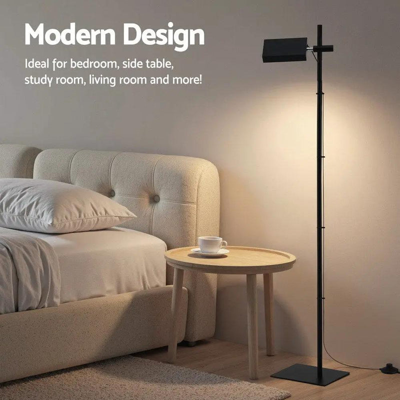 SportZone.co.nz Home & Garden > Lighting > Floor Lamps Artiss LED Floor Lamp, Modern Reading Lamp 360～ Rotating Adjustable Light Head,12W Standing Lamp for Living Room, Bedroom Office Artiss LED Floor Lamp, Modern Reading Lamp 360～ Rotating Adjustable Light Head,12W Standing Lamp for Living Room, Bedroom Office