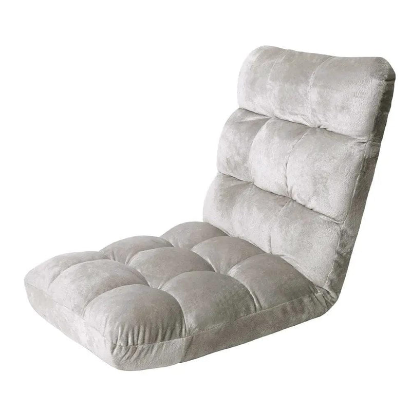 SportZone.co.nz Furniture > Bar Stools & Chairs > Arm Chairs & Recliners Artiss Lounge Sofa Bed Flannel Fabric Grey Artiss Lounge Sofa Bed Flannel Fabric Grey
