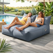SportZone.co.nz Furniture > Sofas > Sofa Accessories Artiss Outdoor Bean Bag Chair Cover (No Filler) 2 Seater Beanbag Lounge Sofacover Adults Splash-Proof Large Bean Bag Cover for Patio Poolside Relaxing Indoor, Grey Artiss Outdoor Bean Bag Chair Cover (No Filler) 2 Seater Beanbag Lounge Sofacover Adults Splash-Proof Large Bean Bag Cover for Patio Poolside Relaxing Indoor, Grey