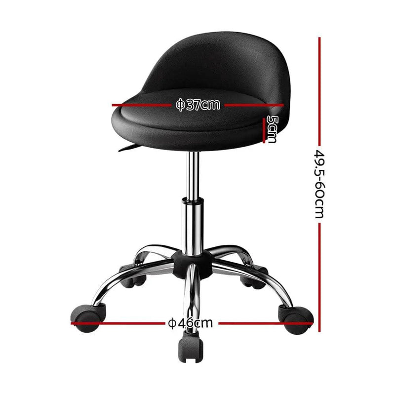 SportZone.co.nz Furniture > Bar Stools & Chairs Artiss Salon Stool Swivel Chair Backrest Chairs Artiss Salon Stool Swivel Chair Backrest Chairs