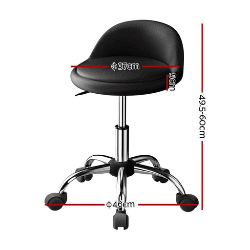 SportZone.co.nz Furniture > Bar Stools & Chairs Artiss Salon Stool Swivel Chair Backrest Chairs Artiss Salon Stool Swivel Chair Backrest Chairs