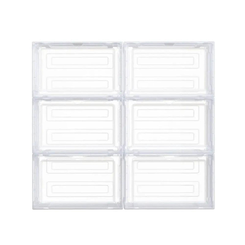 SportZone.co.nz Home & Garden > Storage Artiss Shoe Box DIY Set of 6 Stackable Magnetic Door Artiss Shoe Box DIY Set of 6 Stackable Magnetic Door