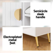 SportZone.co.nz Furniture > Living Room > Shoe Storage Artiss Shoe Rack Cabinet Bench 6 Pairs White Artiss Shoe Rack Cabinet Bench 6 Pairs White