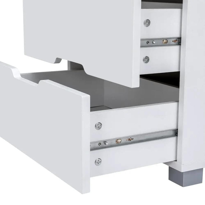 SportZone.co.nz Furniture > Bedroom > Bedside Tables Artiss Smart Bedside Table 3 Drawers with Wireless Charging Ports LED White ADAD Artiss Smart Bedside Table 3 Drawers with Wireless Charging Ports LED White ADAD